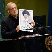 Irans president Masoud Pezeshkian