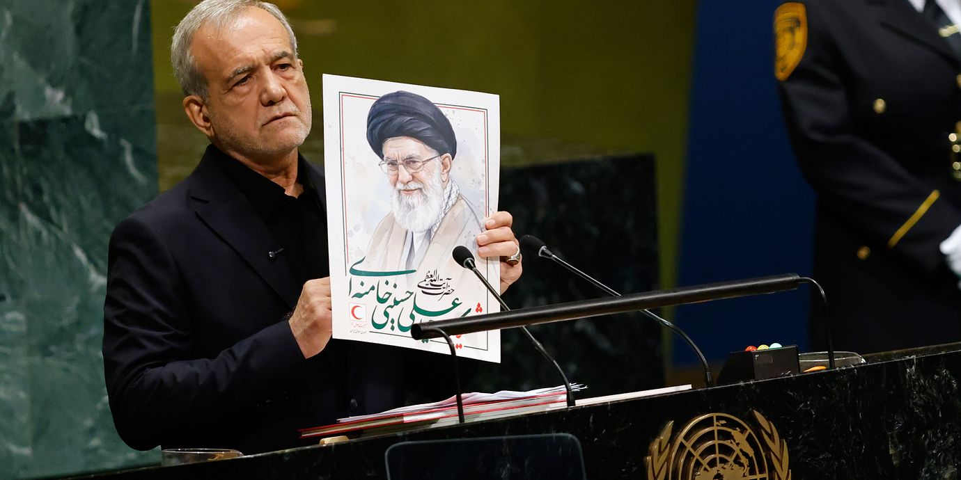 Irans president Masoud Pezeshkian
