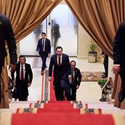 USA:s vicepresident JD Vance i Islamabad. 