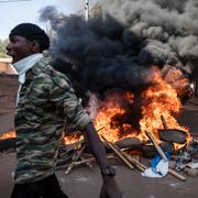 Bild från huvudstaden Ouagadougou, 27 november. 