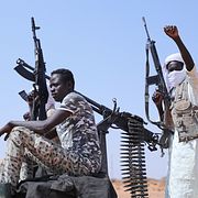 Soldater i Sudan.