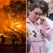 Jill Vierra och dottern Jazmin Reyes har förlorat sitt hem i bränderna.