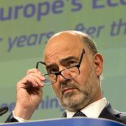 Ekonomikommissionär Pierre Moscovici.