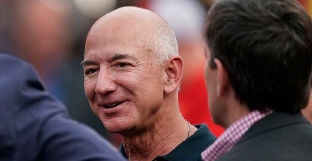 Jeff Bezos. Charlie Riedel / AP