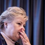 Høyre-ledaren Erna Solberg