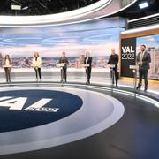 Partiledarna inför måndagens partiledardebatt på TV4.