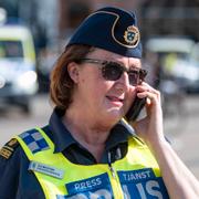 Ewa-Gun Westford vid Malmöpolisen.