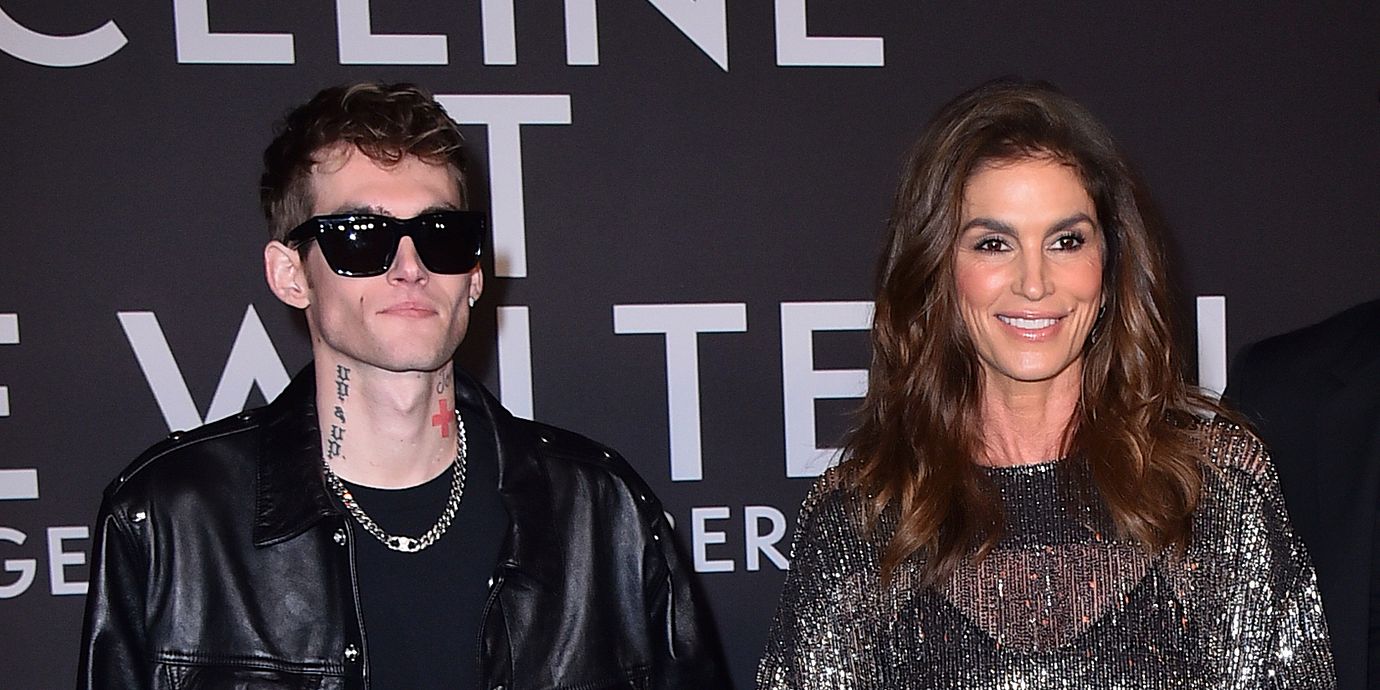 Presley Gerber och Cindy Crawford.