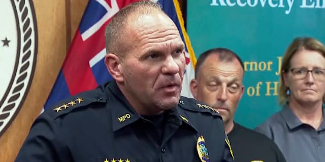 Mauis polischef John Pelletier Haven Daley / AP