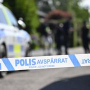 Bild från polisinsatsen i augusti.