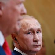 Putin och Trump 2018.