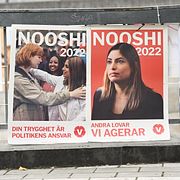 Ett minne blott. Valaffischer från senaste valet.