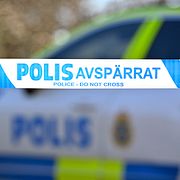 Polisavspärrning. Illustrationsbild.