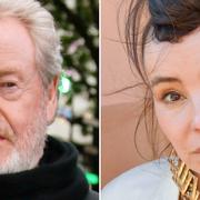 Ridley Scott och Lo Kauppi.