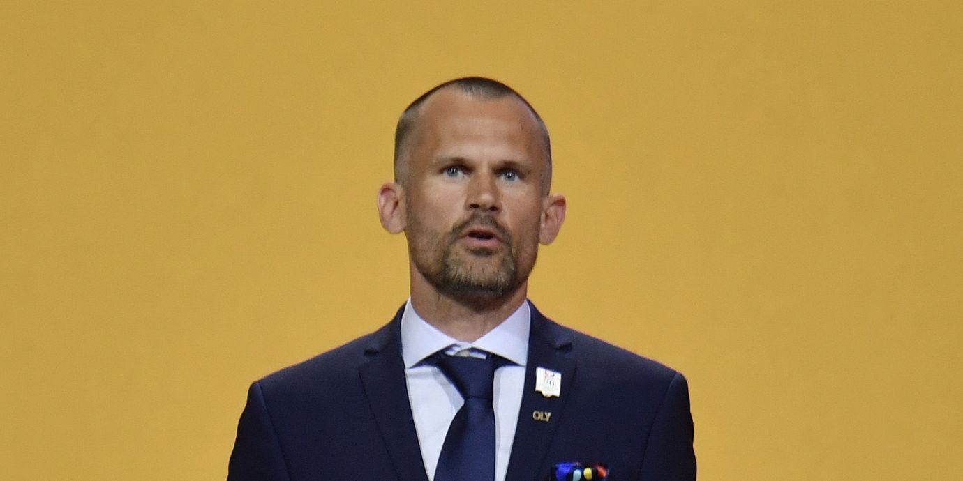 Höjdhopparen Stefan Holm.
