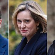 Greg Clark, Amber Rudd och David Gauke. 