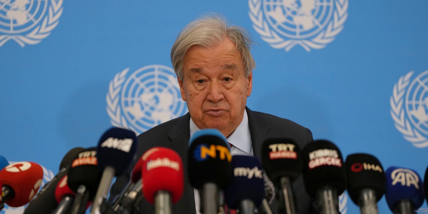 Anónio Guterres.