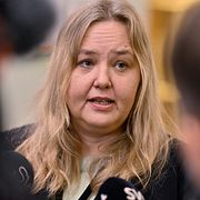 Vänsterpartiets vice partiledare Ida Gabrielsson (V).