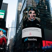 Airbnb börsnoterades på Nasdaq den 10 december 2020.