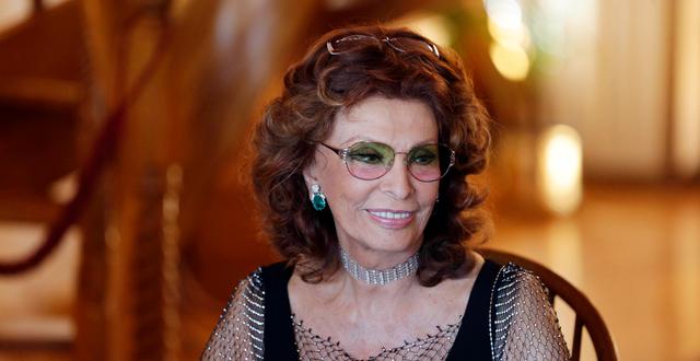 Sophia Loren. Eric Risberg / TT NYHETSBYRÅN