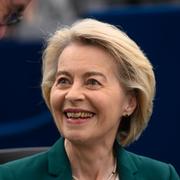 Ursula von der Leyen. Arkivbild från förra veckan.