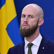 Minister för civilt försvar Carl-Oskar Bohlin (M). 