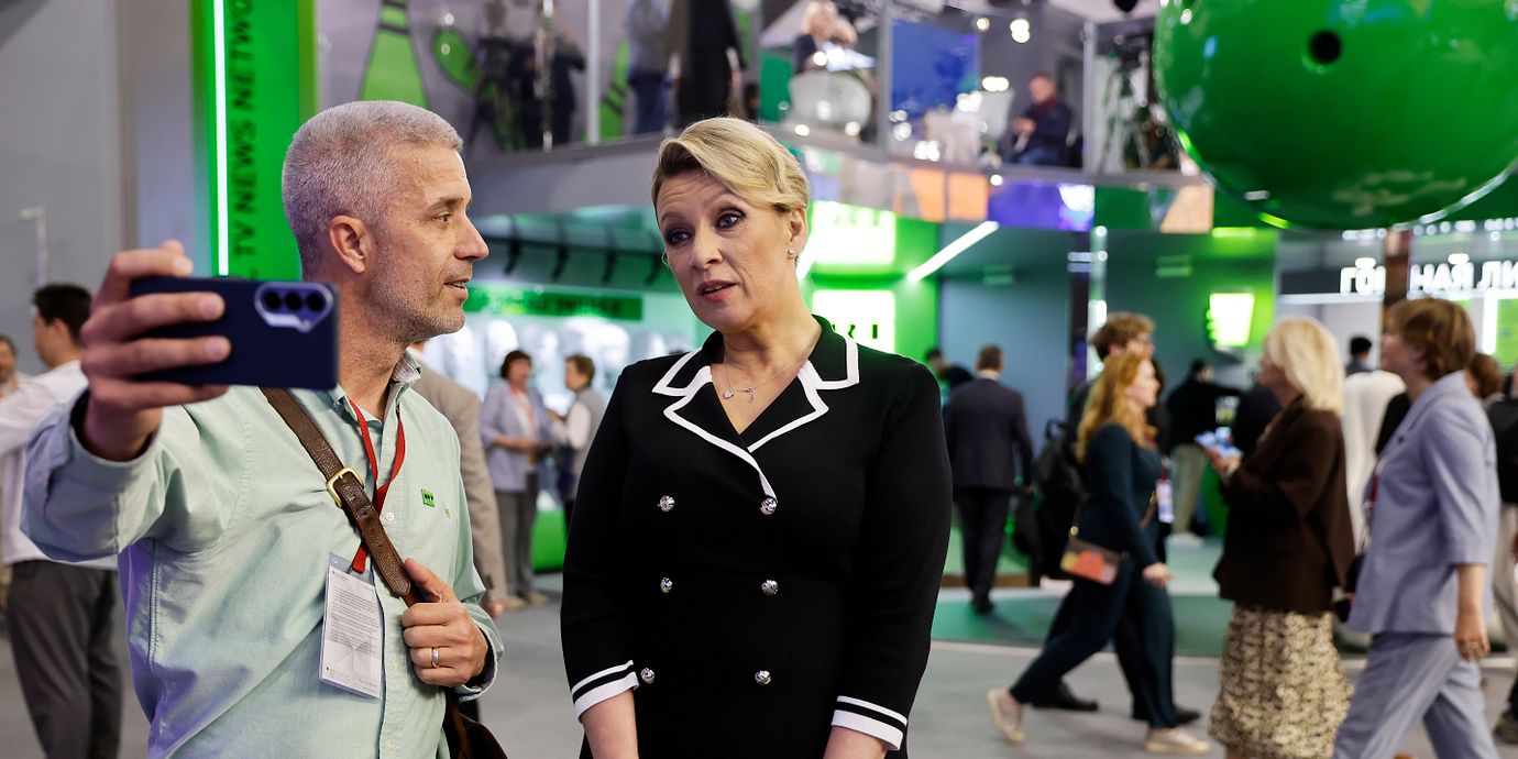 Ryska UD:s Maria Zakharova.