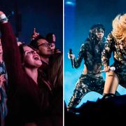 Beyoncé uppträder med orginalmedlemmarna från Destiny’s Chid på Coachella. 