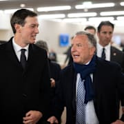 Jared Kushner och Steve Witkoff på tisdagen.