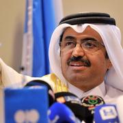 Qatars energi- och industriminister Bin Saleh Al-Sada deltog på OPEC:s möte i Algeriet.