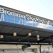 Bromma flygplats. 