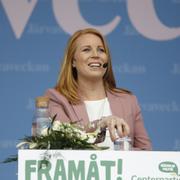 Annie Lööf, partiledare för Centerpartiet.