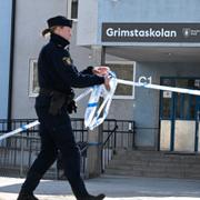 Polisavspärrningarna har tagits bort efter gårdagens knivattack.