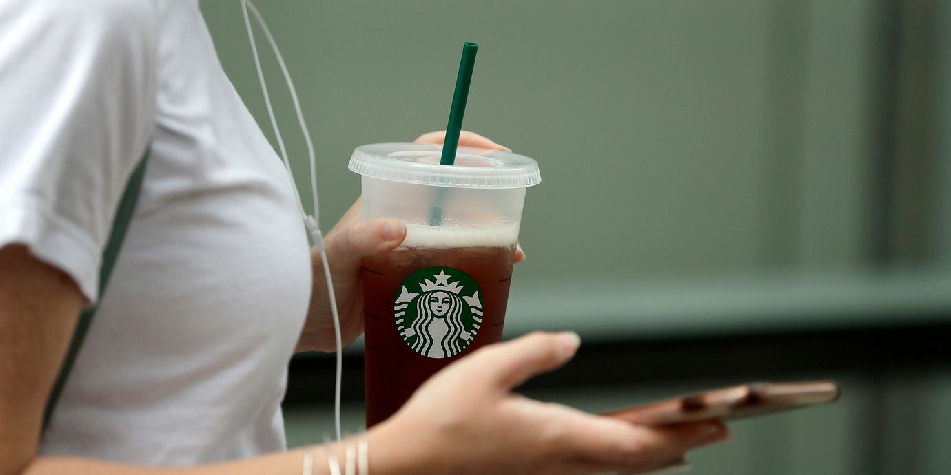 Frågan om iskaffe delar internet.