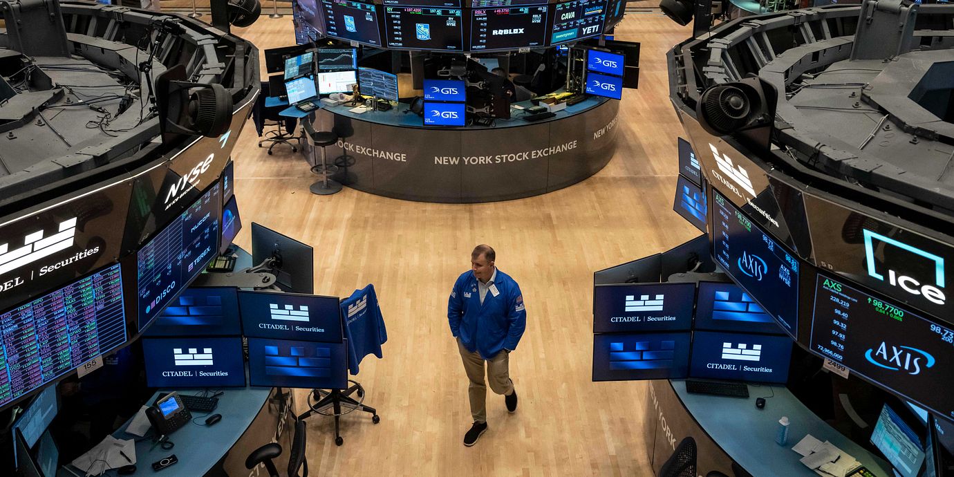 Bild från Wall Street, 16 oktober.