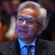 Nvidias grundare och vd Jensen Huang. Arkivbild.