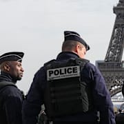 Fransk polis. arkivbild.