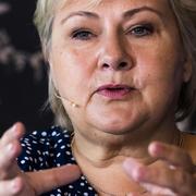 Erna Solberg. 