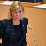 Finansminister Magdalena Andersson (S).