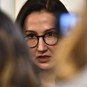 Aida Hadzialic, finansregionråd och regionstyrelsens ordförande. Arkivbild.