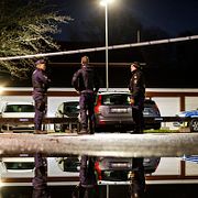 Polisinsatsen i Västerås i november 2025.