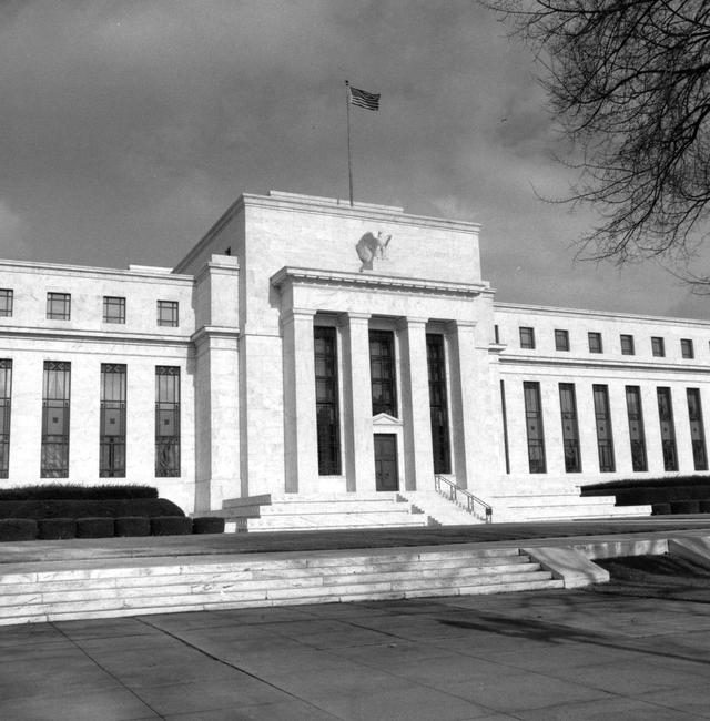 In this December 1981 file photo, the Federal Reserve Building stands in Washington. Ap