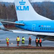 KLM-planet var på väg från Oslo till Amsterdam när man tvingades nödlanda. 