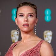 Scarlett Johansson vid Baftagalan i London, februari 2020. 