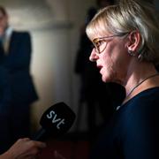 Margot Wallström (S). 