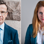 Ulf Kristersson och Josefin Malmqvist.