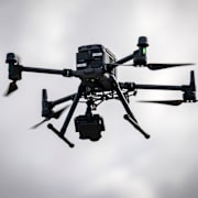 Arkivbild på polisens drönare.