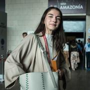 Romina Pourmokhtari kan inte närvara på grund av sin graviditet.