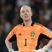 Hedvig Lindahl under sommarens EM.