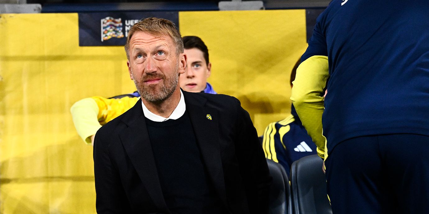 Sveriges förbundskapten Graham Potter.